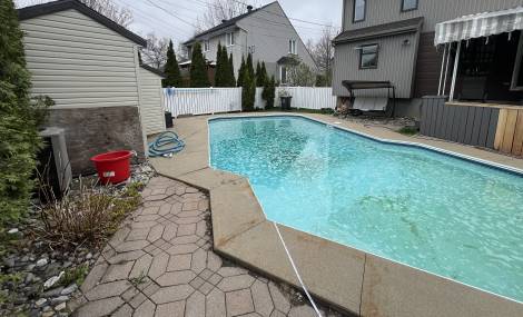 Fermeture piscine Lévis Saint-Nicolas