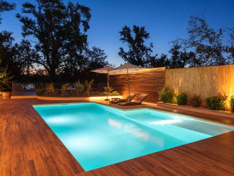 Lumière piscine Lévis Saint-Nicolas