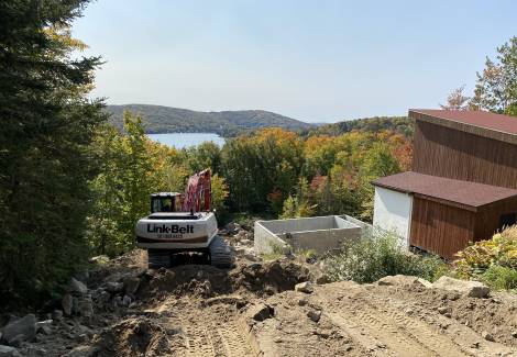 Piscine creusée Lévis Saint-Nicolas