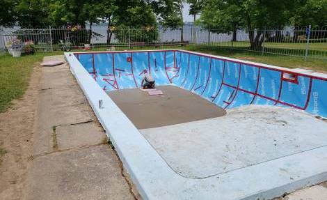 Réparation piscine creusée Lévis Saint-Nicolas