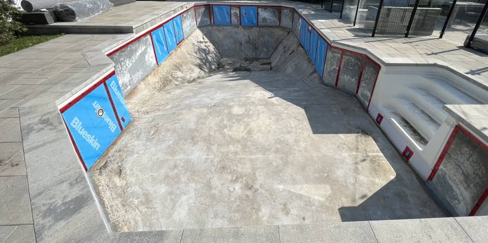 Réparation piscine creusée Lévis Saint-Nicolas