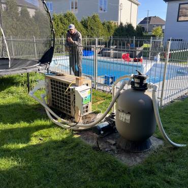 Fermeture de piscine